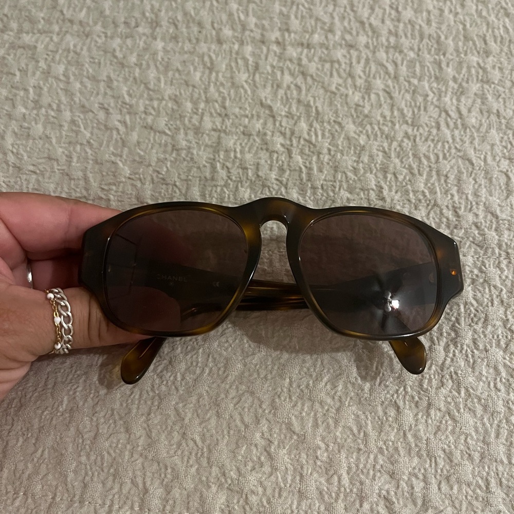 CHANEL Tortoise Shell Sunglasses